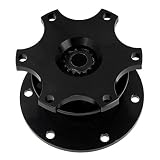 Kit adaptador de cubo de desconexión para coche, exquisito adaptador de cubo de volante universal para mantener una conducción estable para competición...