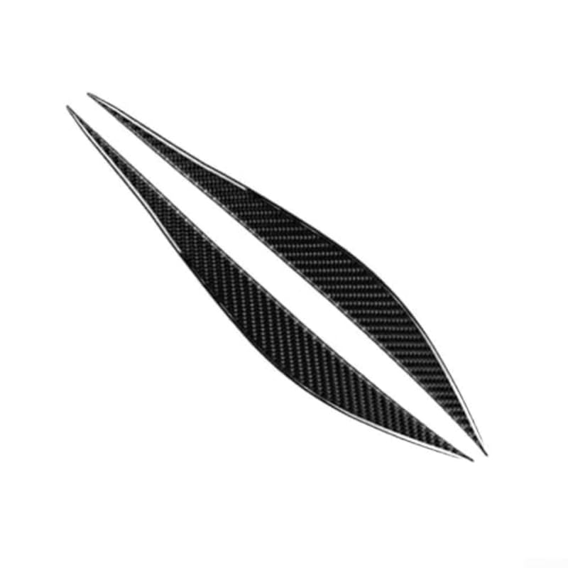 Sourcils de Phares pour BMW Série 3 F30 2013-2019 de couleur noir brillant cache paupière