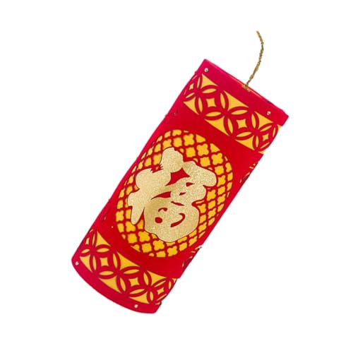 ULTECHNOVO Adornos de Petardos de Simulación Decoraciones Escaparates Decoraciones de Año Chino Mediano