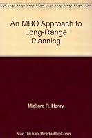 An MBO approach to long-range planning 0135666791 Book Cover