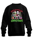 Parfait pour toutes les occasions : surprenez vos proches avec ce sweat de Noël cool pour Noël ou un anniversaire. Ce pull de Noël est une idée de cadeau parfaite pour les amis et la famille. Démarquez-vous lors de la prochaine fête et faites sourire votre entourage avec ce pull à manches longues cadeau de lutin