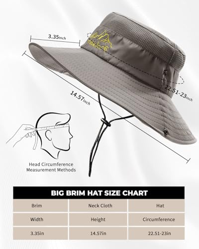 Electomania Sun Hat for Men and Women，Breathable Mesh Sun Protection Round Hat for Men，Hand-Embroidered Round Cap，Hat for Outdoor Work, Camping, Fishing