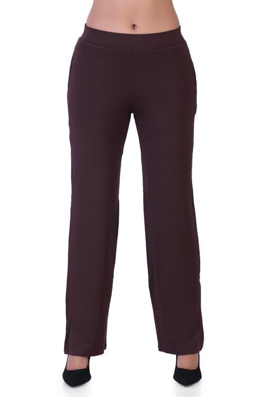Image of Women's Solid Regular FIT Parallel Pant