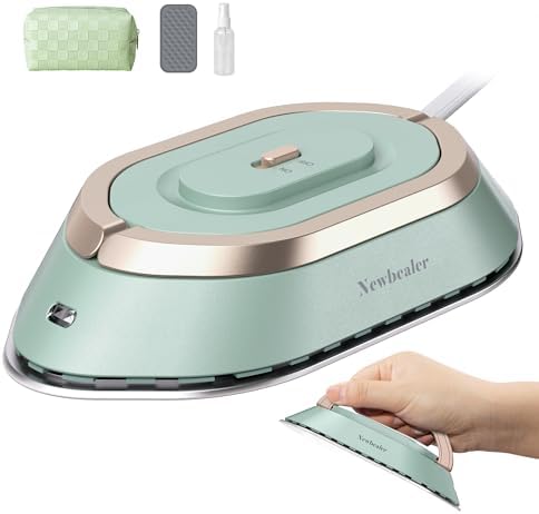 Newbealer Plancha de Viaje para Ropa, Plancha Pequeña Voltaje Uni...