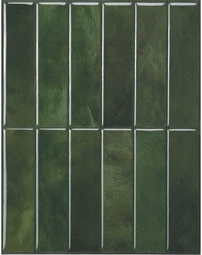 Smart Tiles SMART TILES Peel and Stick Backsplash - 5 Sheets of 1...
