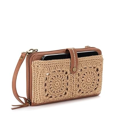The Sak Iris Smartphone Crossbody Purse - Small Women's Cellphone Bag & Wallet For Everyday- Convertible Wristlet With Zipper