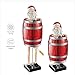 Captain Funny Wooden Barrel Cigarette Dispenser and Up Holder - Funny Prank Toy Smoking (Santa Claus)