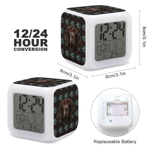 Reloj de escritorio con temporizador de despertador para evitar retrasos por la mañana 3