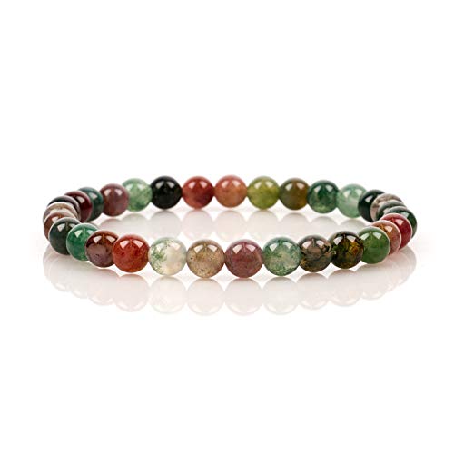 Cherry Tree Collection - Small, Medium, Large Sizes - Gemstone Beaded Bracelets For Women and Men...