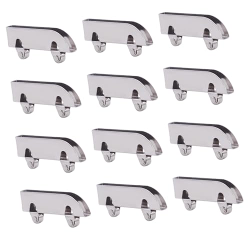 Abaodam 25個 耐久性に優れたガラスドア用スライドホイール 強化冷間圧延鋼製 静音滑らかシャワードア交換用バスルーム引き戸部品