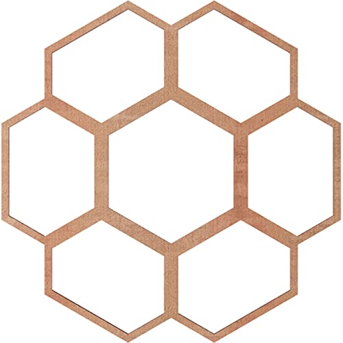 Image of Ekena Millwork 20 inchOD x 8 1 /2 inchID x 1 /4 inchT Florin Wood Fretwork Pierced Ceiling Medallion, Cherry