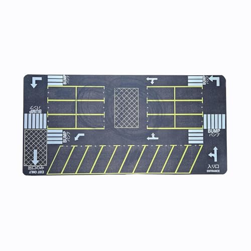 Image of Moto Apparels Street Soul | Parking lot mat Diorama for 1 /64 Scale Cars (Hotwheels,minigt,majoratte, etc) Large Size 11X22 inches **Cars not Included