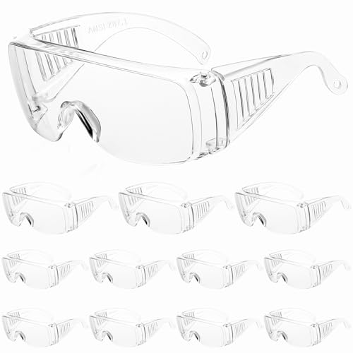 WFEANG Clear Safety Glasses for Men and Women