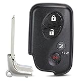 Keymall Smart Key Fob Keyless Entry Remote Replacement for Lexus ES350/GS350 /GS460 2009-2012 for IS250/IS350 2009-2013 271451-3370 E Board FCC:HYQ14FBA P/N:89904-50380 4Buttons