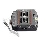 Leofoto LR-50 Lever Release Clamp, 50mm, 3/8