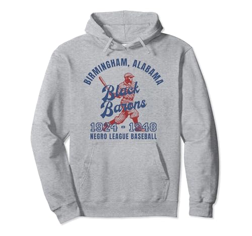 Birmingham Negro League Baseball Black History Month Pullover Hoodie