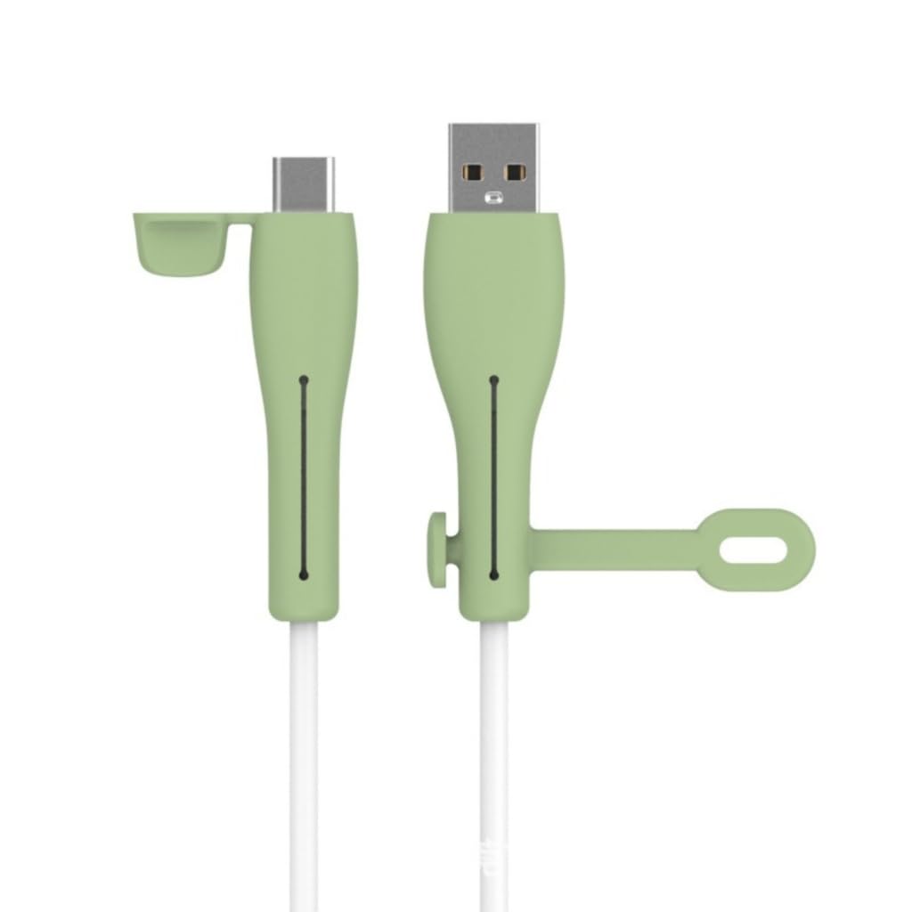 Tsophreniq Charging Cable Saver Silicone Flexible Cord Protectors Cable Mouse Cable Wire Protectors Protective Case