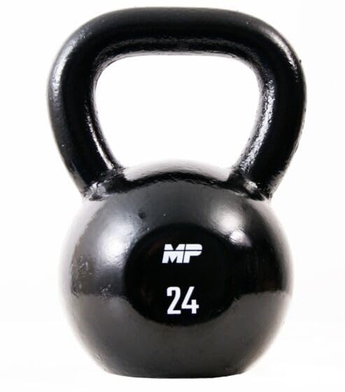 Muscle Power Kettlebell in ghisa - Nero - 24 kg