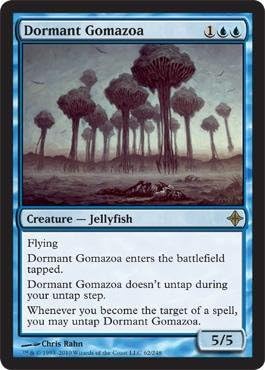 Magic the Gathering - Gomazoa inactivo - Rise of The Eldrazi - Lámina