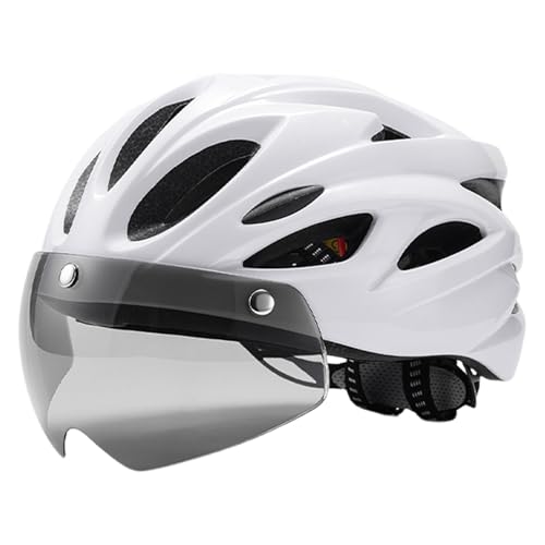 Casque vélo réglable adulte pour rouler en sécurité la nuit avec lumière