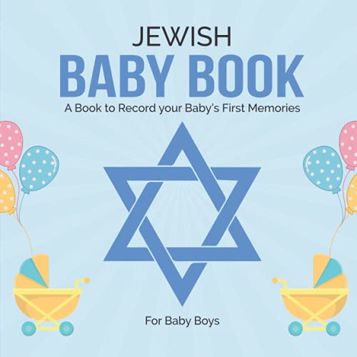 Jewish Baby Book for Boys: To Record your Baby's First Memories