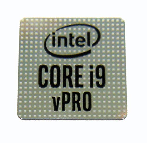 Intel Core i9 vPro 10th Gen Sticker 18 x 18mm / 11/16