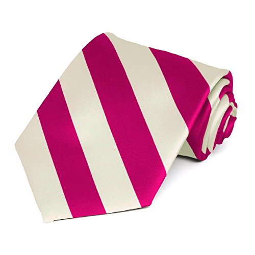 Image of tiemart Men's Striped Tie Standard Length