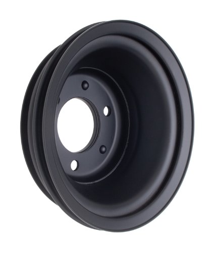Trans-Dapt 8624 Crankshaft Pulley, Asphalt Black #TOP10