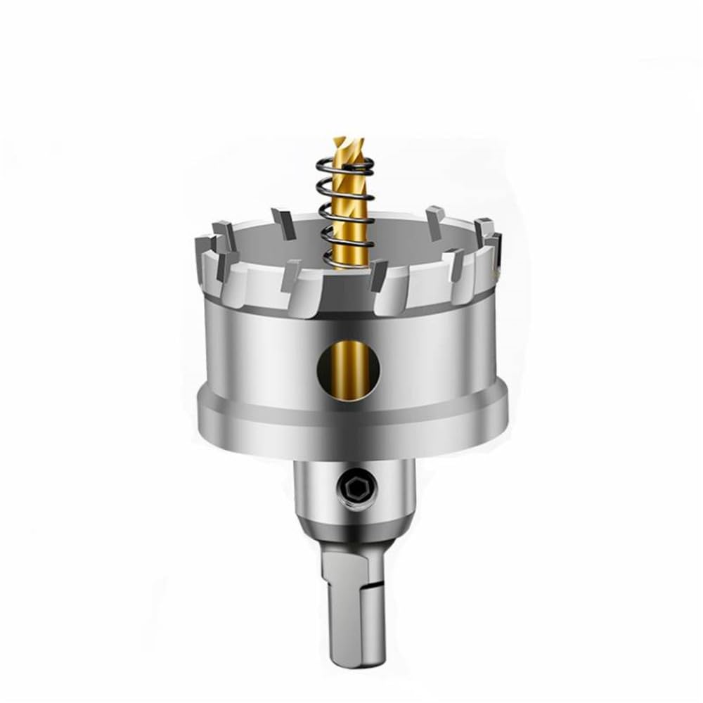1 UNIDS Broca de Sierra de Corona Cortador de Acero de Cobalto de Carburo de Aleación Herramientas de Taladro de Núcleo de Metal de Hierro de Corte de Madera de Acero Inoxidable, 75 Mm