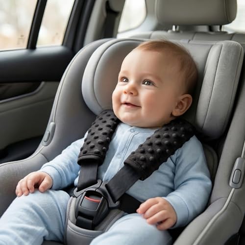 image for Pro Goleem Car Seat Strap Covers for Babies Soft Car Seat Strap Should