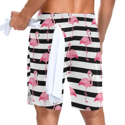 Short de course pour homme avec doublure de compression