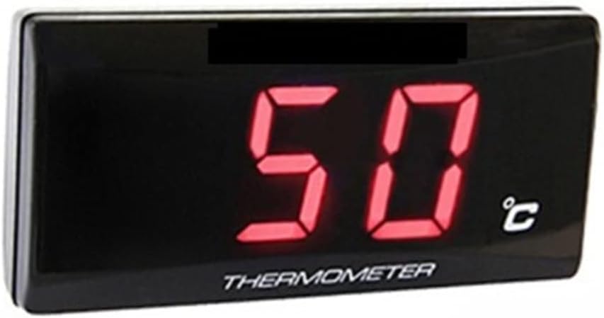 Parts Universal Motorcycle Digital Thermometer for Water Temperature, Display Meter, Torque Adapter Sensor zhan (Color : Blue)