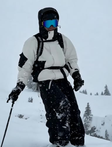 Image of GSOU SNOW Mens Womens Baggy Snowboard Jacket Ski Jacket 20K Waterproof