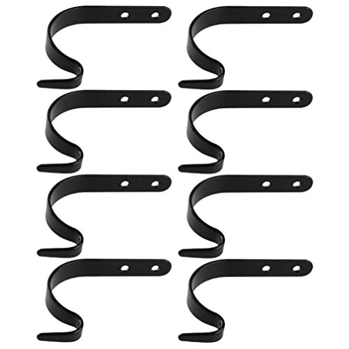 Cabilock 16 peças decorativas de metal para parede gancho de parede planta suporte de pendurar pasto