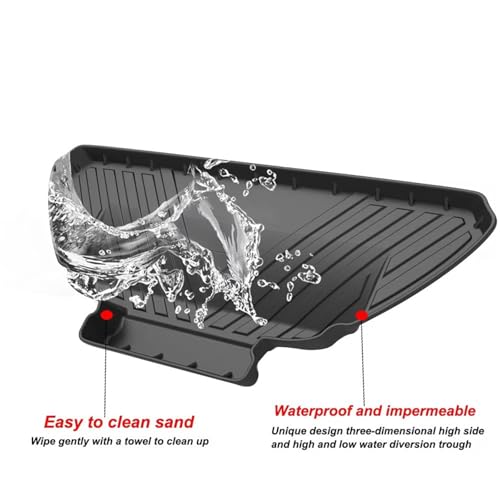 Tapis de coffre avant TPE pour Tesla Model X 2016-2021