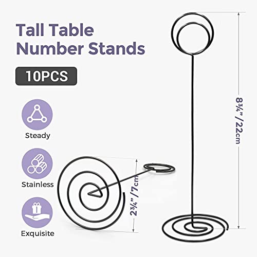 HomWanna Table Number Holders 10Pcs - Image 2