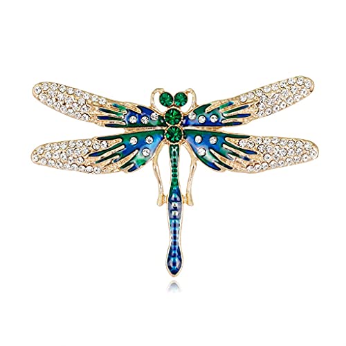 Broche diamant en alliage pour femmes le bijou de mode chic
