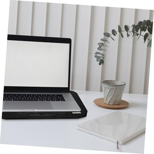 Base refrigerante ajustable para laptop con puerto USB dual miniatura 6