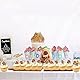 Tourima Capybara Tortendeko Set 25-tlg – Capybara Geburtstag Deko für Kinderparty, Capybara Sticker & Capibara Sachen, Anime Geburtstagsdeko, Capybara Einladungskarten