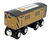 MUNI PALS Munipals NYC Wooden Subway Train MP01_Mony Compatible with Wooden Tracks – Nostalgia Series Collectible R21 Money Train