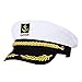 Produktbild KESYOO Kapitän Yacht Hut Schiff Boot Seemann Mütze Marine Kostüm Bevorzugen Hut Admiral Marine Mütze Zubehör für Männer Frauen