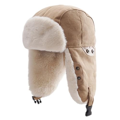 Harlang HL46KI Unisex Trapper Hat Winter Windproof Cotton Ushanka Russian Hunting Hats cover