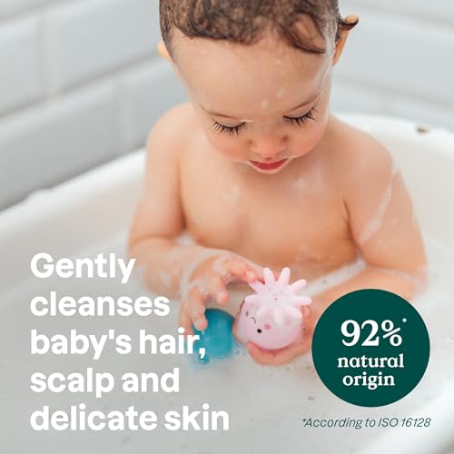 Image of ATTITUDE Plastic-Free Shampoo and Body Soap Bar for Baby, EWG Verified, Dermatologically Tested, Vegan, Sweet Almond, 3 Ounces (Pack of 2)