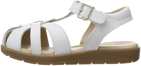 Stride Rite girls Summer Time Sandal (Toddler/Little Kid),White,10 2W US Toddler | Image 6