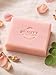 Beauty By Francesca Geranium Rose Handmade Vegan Soap Bar – Cold Process Floral Soap with Rose Clay – 4 oz