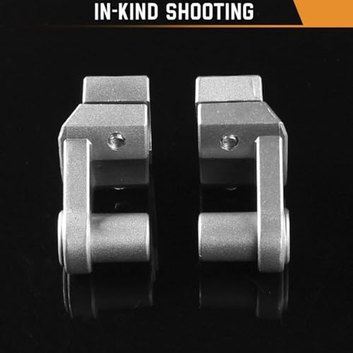 Elevadores de mango ajustables de metal para abrazadera de motocicleta 5
