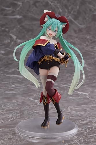 Hatsune Miku - Estatua de PVC (18 cm), diseño de Perro de Las Maravillas