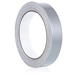 2cm X 30 Yd Grey Gaffer Tape, Professional Premium Grade Gaffer Tape No Residue Hand Tear Self-Adhesive Gaffertape Industrial Grade Grey Duct Tapes for Painters and Duct Repair Labeling, Cable, Stage
