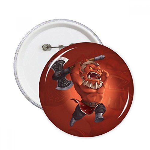 Pins badge bouton Donjons pour customiser des vêtements unis et masquer une imperfection