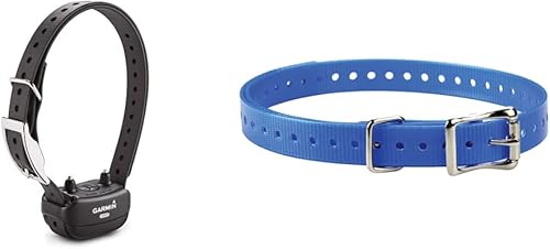 Garmin BarkLimiter Deluxe - Collar de entrenamiento para perros recargable con niveles automáticos para todas las razas de perros y correa de collar